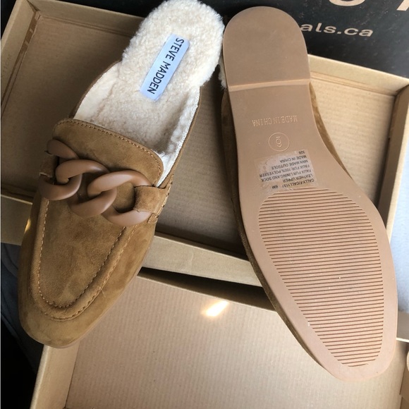Steve Madden Cally Mule Loafer Flat - Picture 2 of 4
